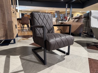 Fauteuil Label51, Denmark, antraciet